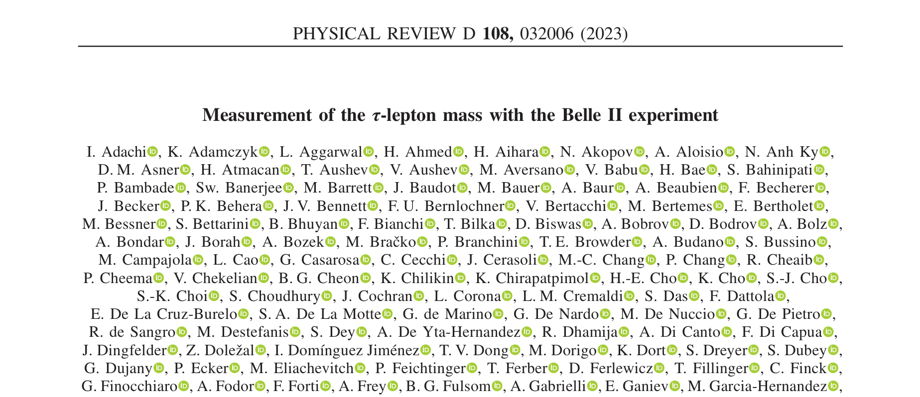 Belle II tau mass